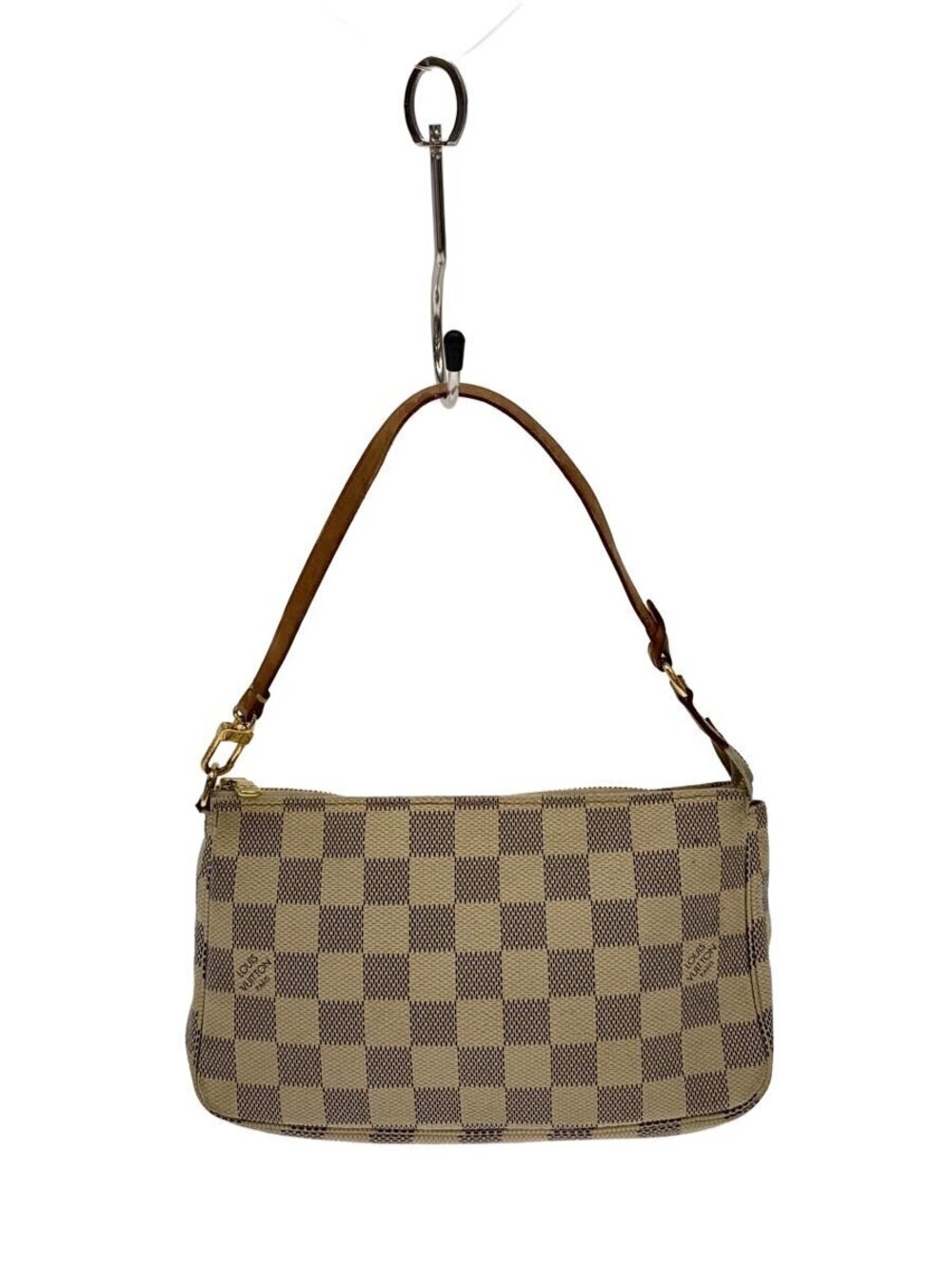 LOUIS VUITTON Pochette Accessoires Damier Azur White All over
